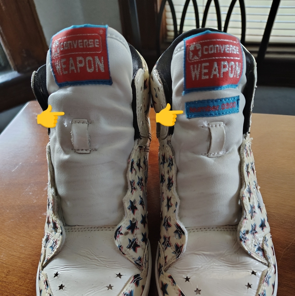 CONVERSE WEAPON Men's 6 High  Sneakers - Picture 2 of 16